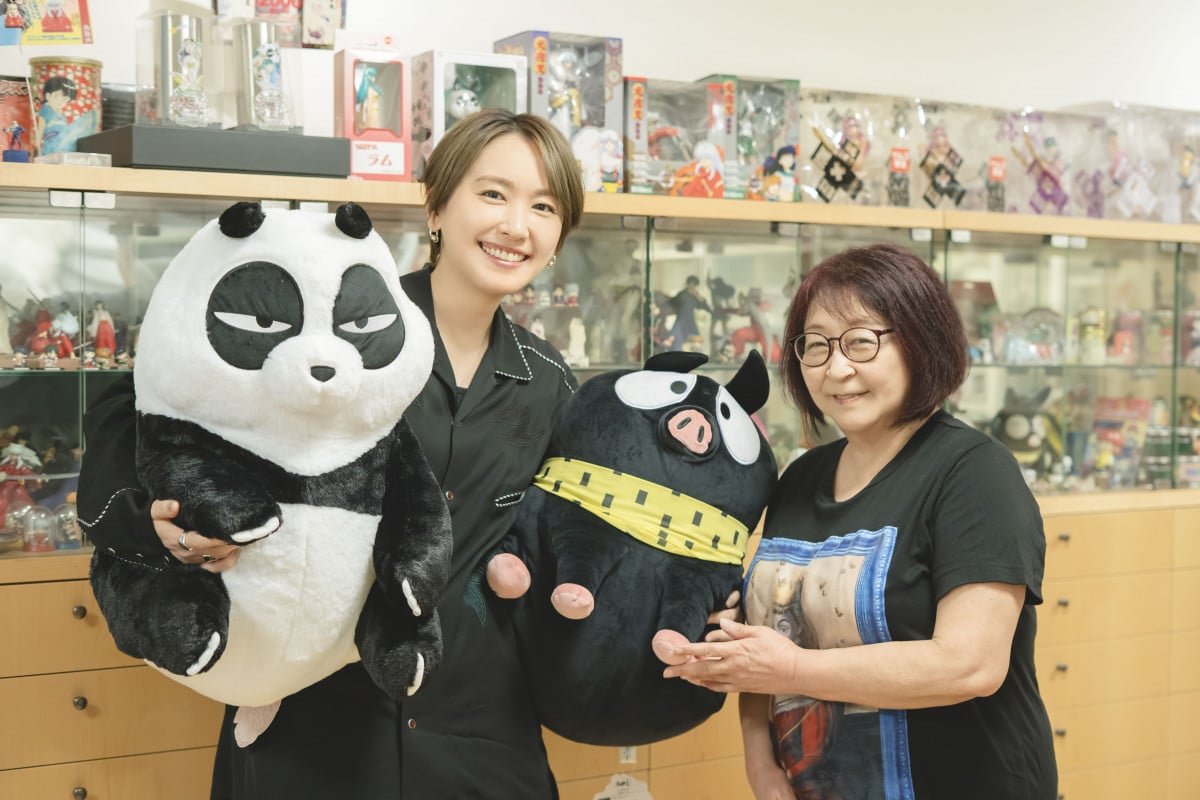 Rumiko Takahashi and Yui Aragaki