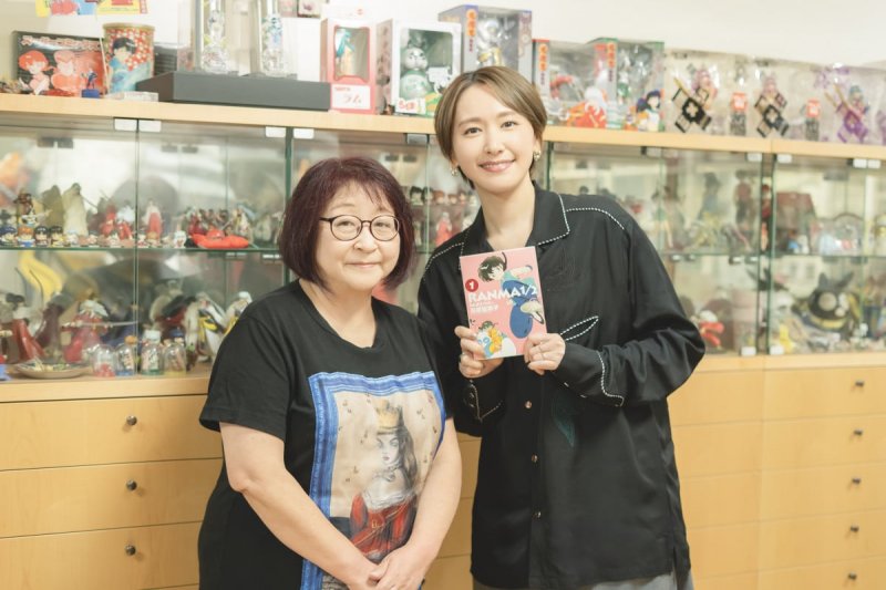 Rumiko Takahashi and Yui Aragaki