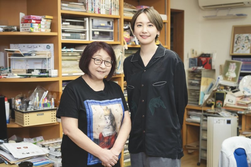 Rumiko Takahashi and Yui Aragaki