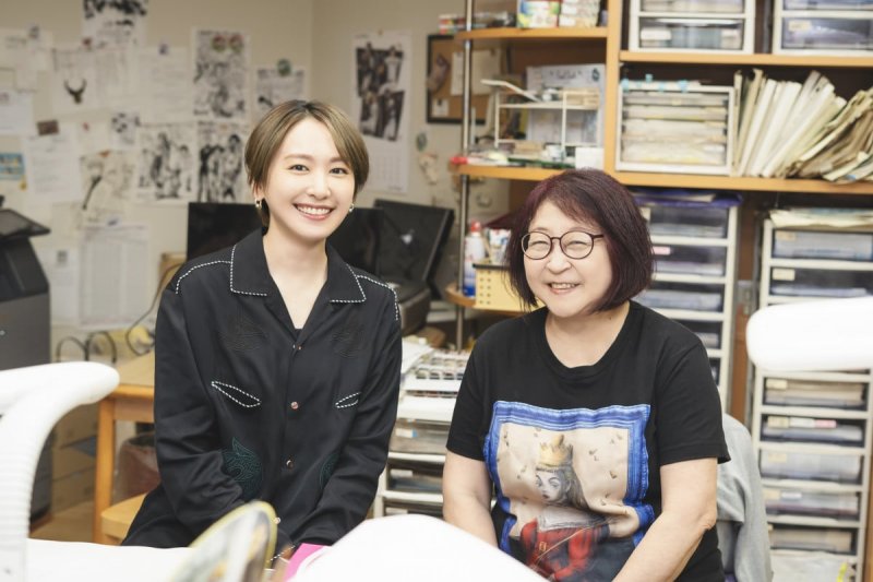Rumiko Takahashi and Yui Aragaki