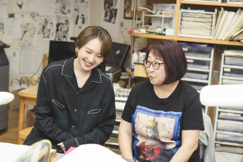 Rumiko Takahashi and Yui Aragaki