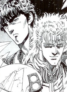 Fist of the North Star's Kenshiro and Shin