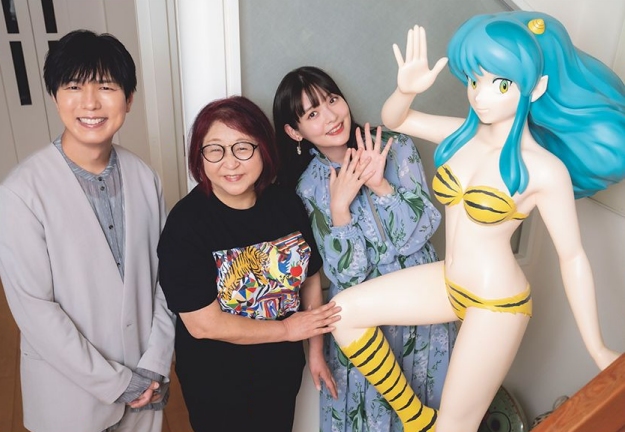 Voice actors and Rumiko Takahashi